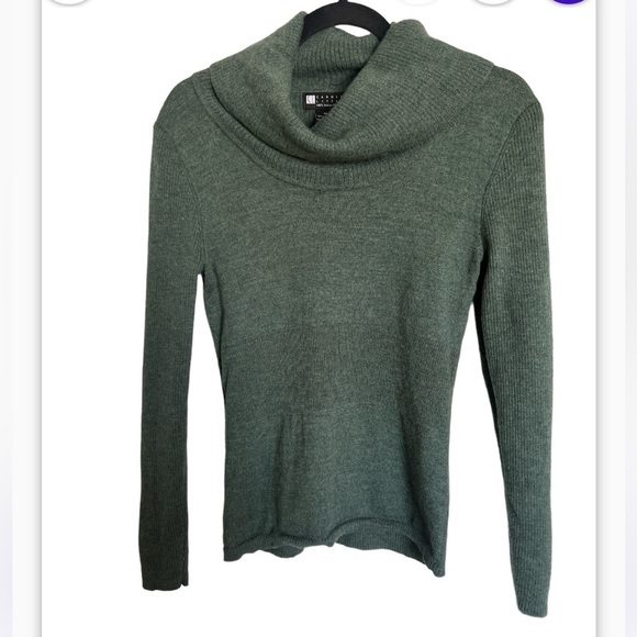 Carole Little Merino Wool Cowl Neck Sweater - Picture 2 of 8